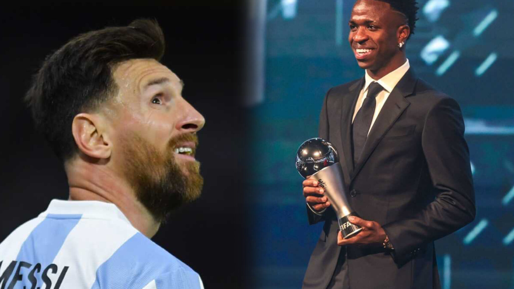 FIFA The Best 2024 Lionel Messi completely destroys Vinicius Junior