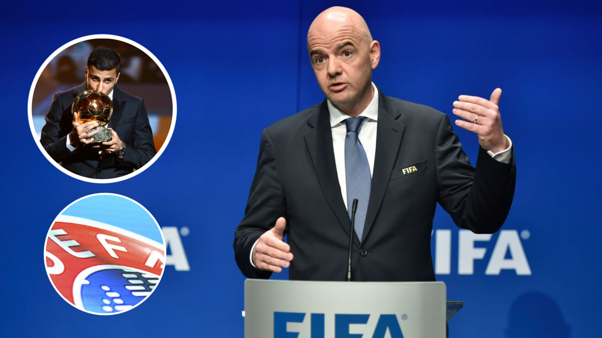 Gianni Infantino (FIFA) destroys France Football’s Ballon d’Or "To