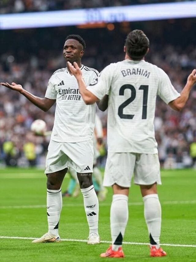 💪✨ Des joueurs hors-normes, Brahim encense Vini, Jude et Mbappé après leur festival offensif !🎯👏