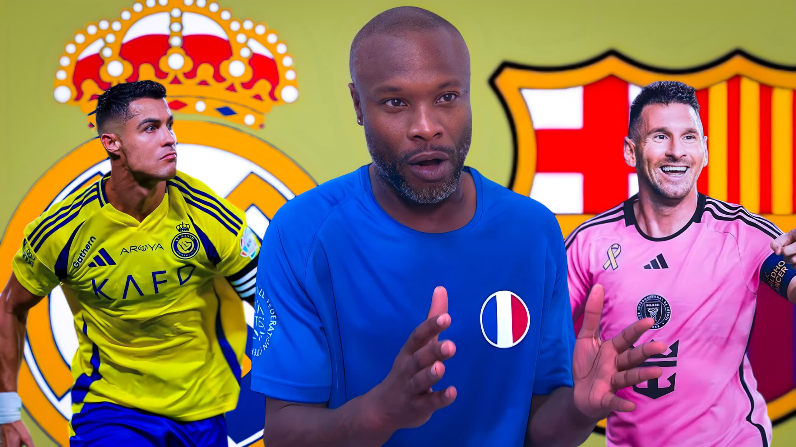 « C’est le footballeur le plus parfait », William Gallas tranche entre Ronaldo et Messi